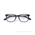 New Model Cheap Myopia Colored And Transparent Glasses Acetate Eyeglasses